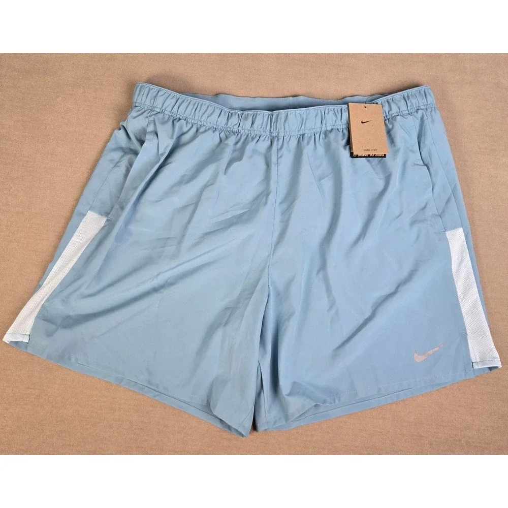 Nike Challenger Men Running Shorts 7 Inch Inseam Blue XXl Dri-FIT NEW DV9359-464